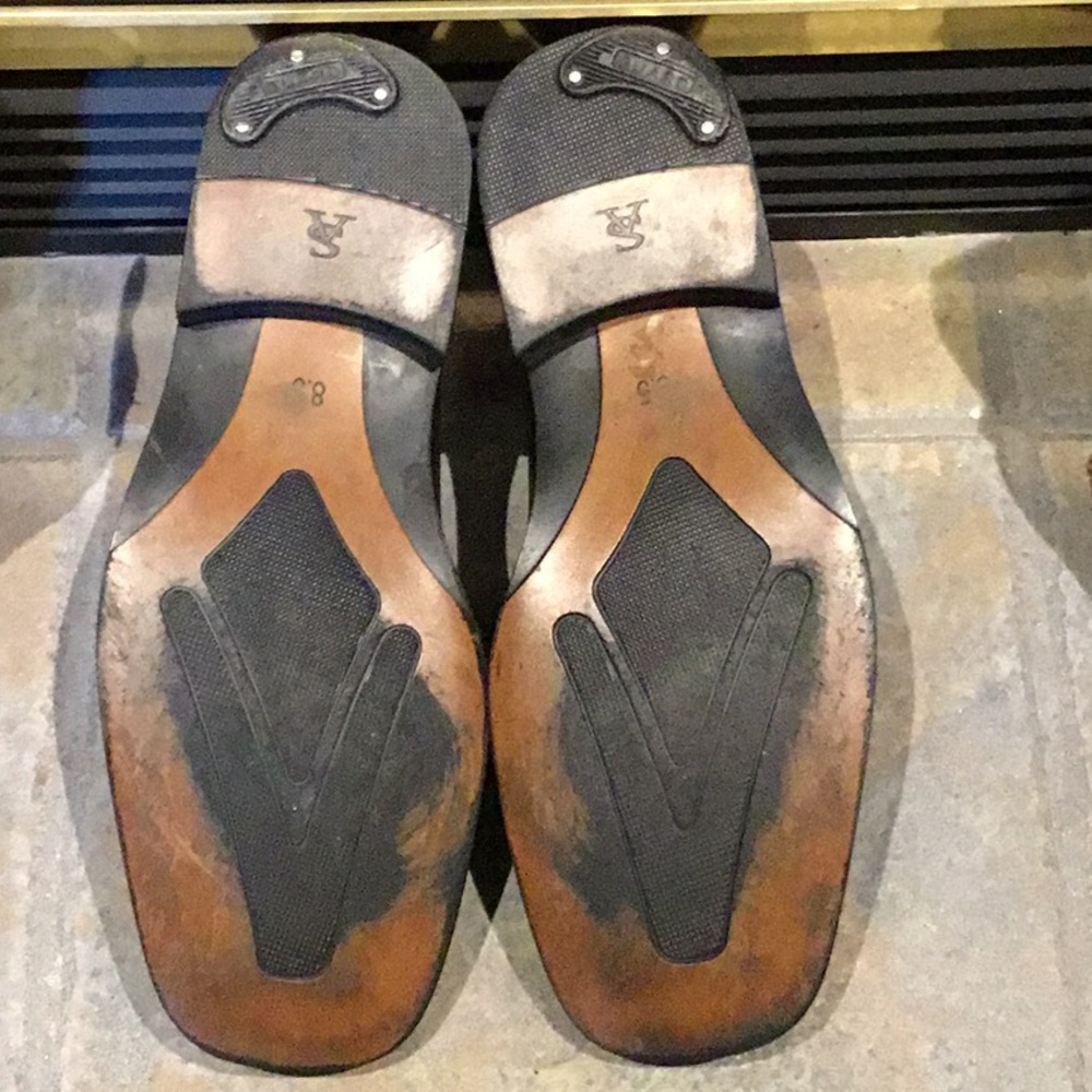 Stacy Adams Men’s Black Corrado Leather Lace up - Picture 5 of 7